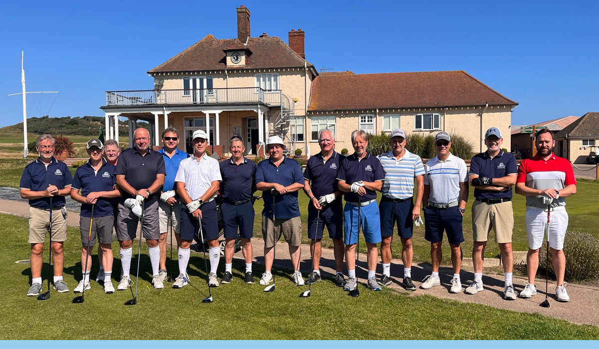 Three Tuns Golf Society members